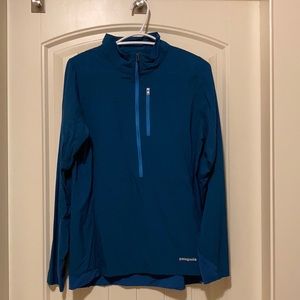 Patagonia airshed pullover- running/activity jacket